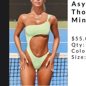 Oh Polly Thong Swimsuit